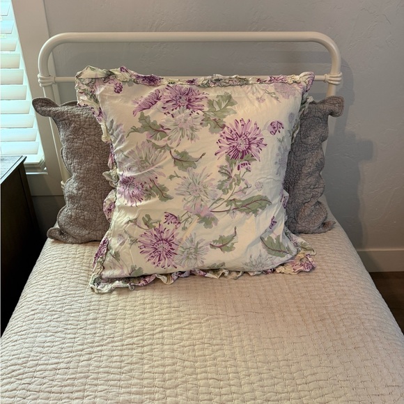 Anthropologie Queen Duvet & Euro Shams - Picture 1 of 10